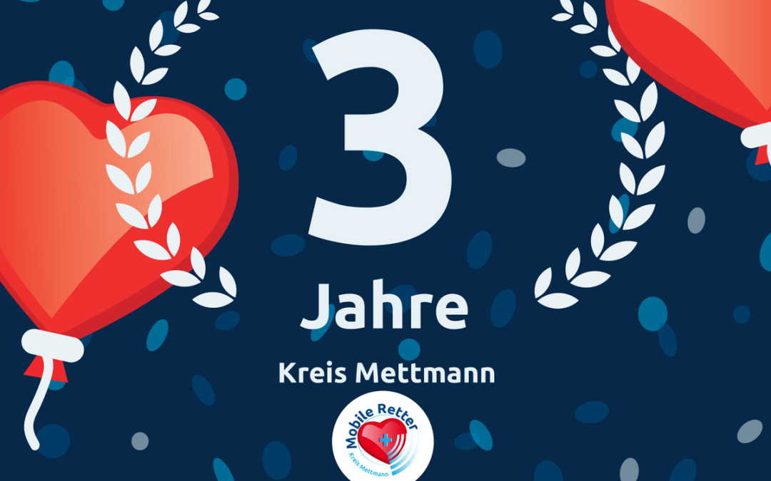 Drei Jahre gibt es das Projekt Mobile Retter jetzt schon in Mettmann.